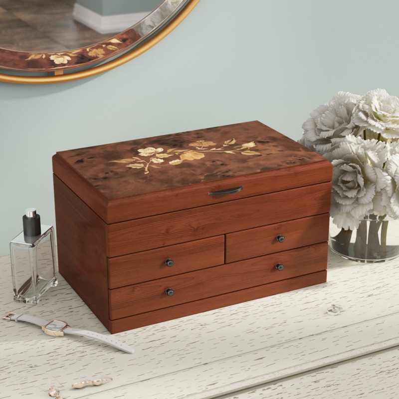 Wood Jewelry Box +