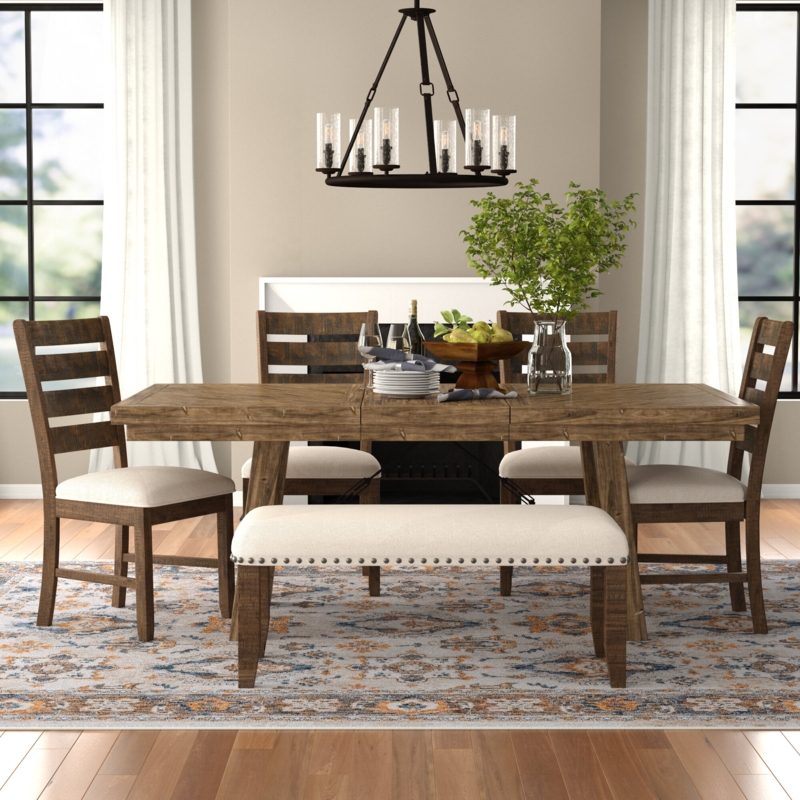 Zaneta 6 - Piece Extendable Dining Set