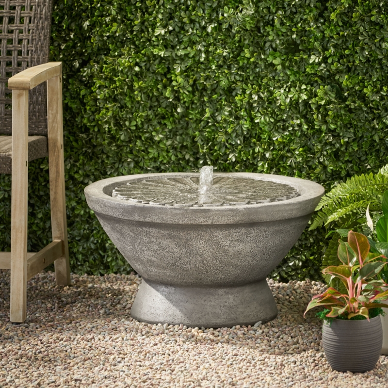 Zoar Weather Resistant Floor Fountain