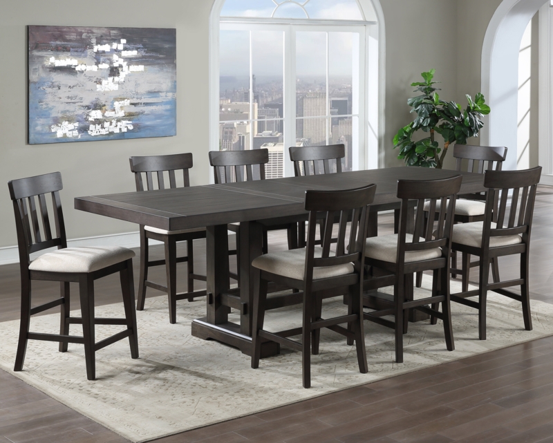 Colosimo Extendable Double Pedestal Dining Set