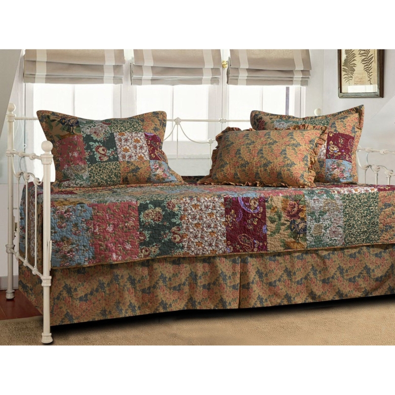 Cotton No Floral Quilt Set