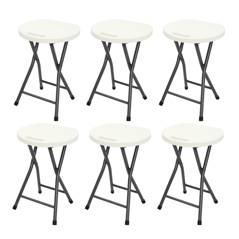 Deetta 17.77'' Folding Stool (Set of 6)