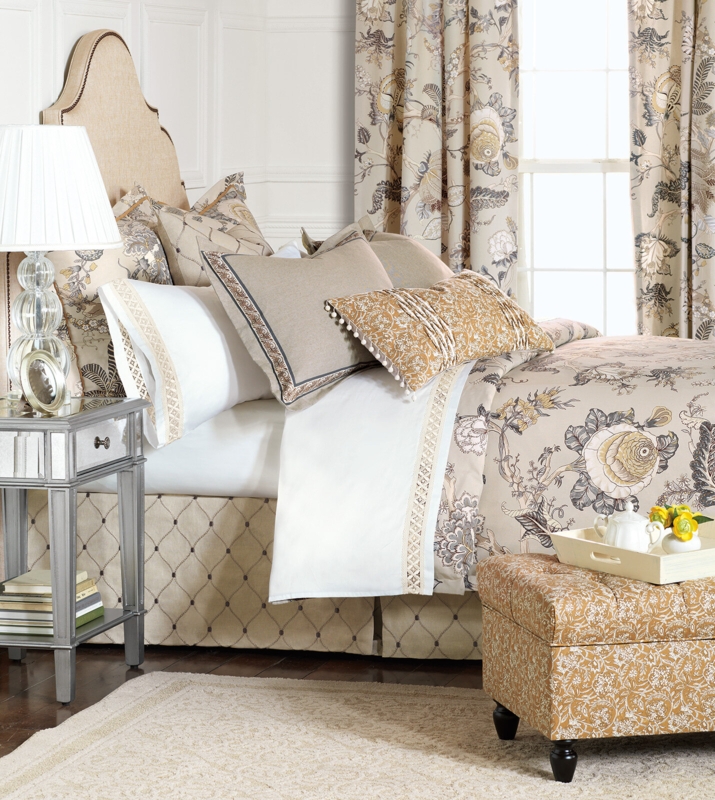 Edith Traditional Cotton Floral Duvet Cover