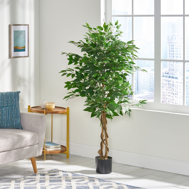 Faux Ficus Tree in Pot