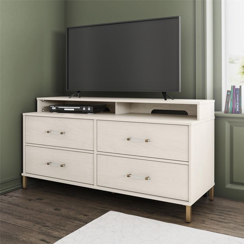 Kalissa 4 Drawer Media Dresser For Tvs Up To 50" | Foter Kalissa 4 Drawer Media Dresser For Tvs Up To 50" | Foter