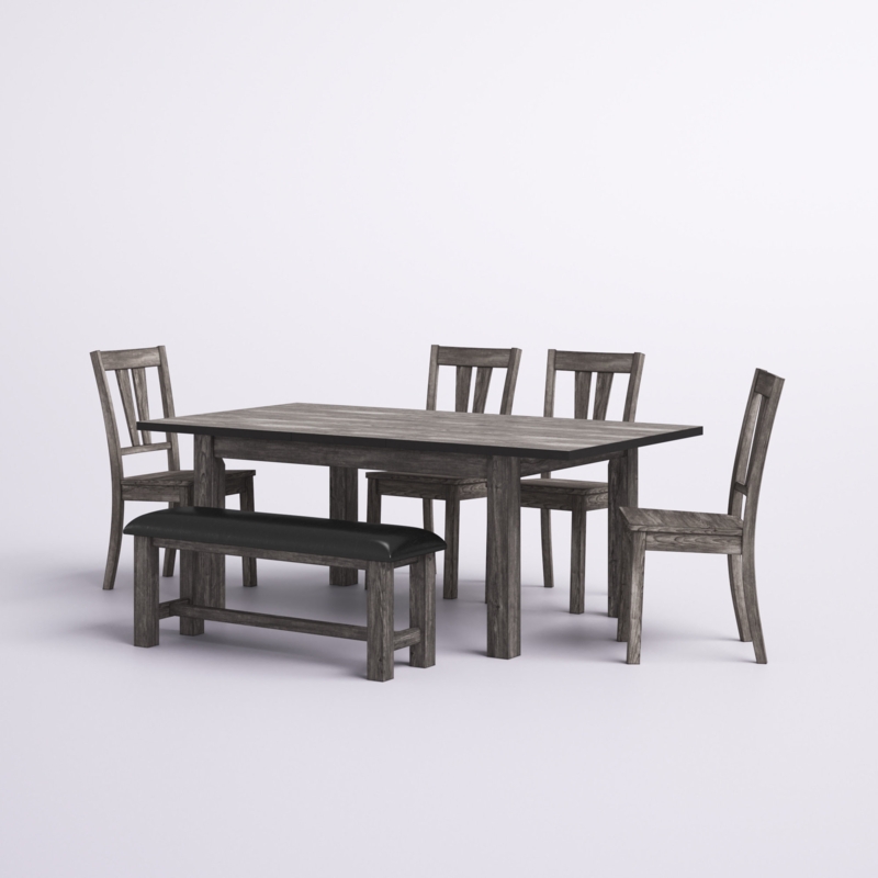 Katarina 6 - Piece Extendable Dining Set