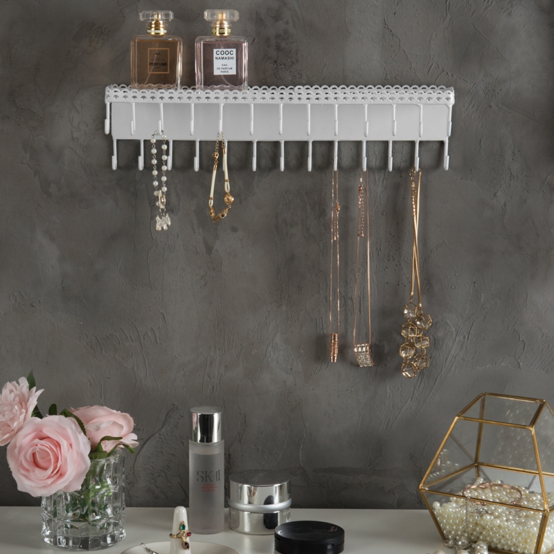 Lall Metal Wall Mounted Jewelry Box