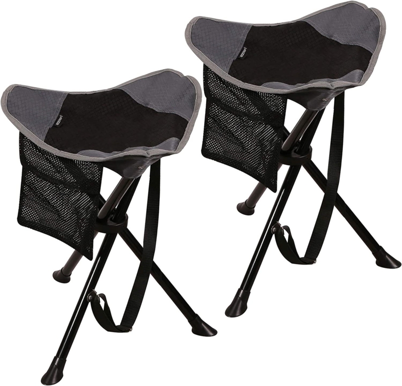 Leeo Folding Tripod Stool (Set of 2)