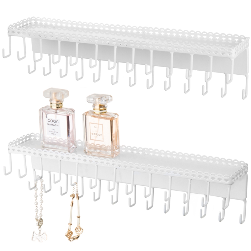 Metal Wall Mounted Jewelry Box (Set of 2)