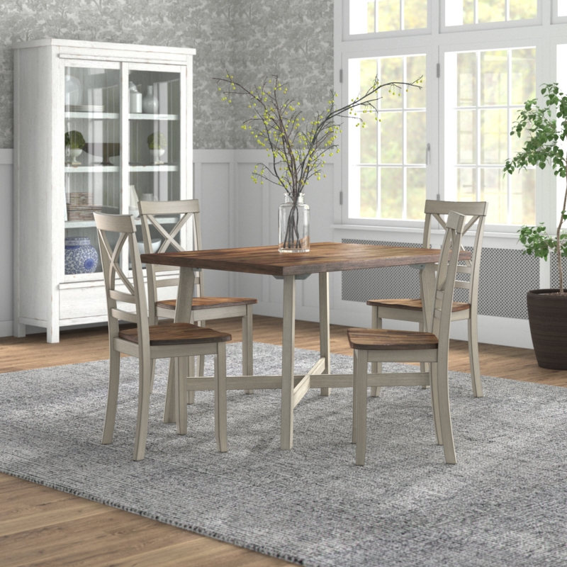 Winsett 5 - Piece Trestle Dining Set