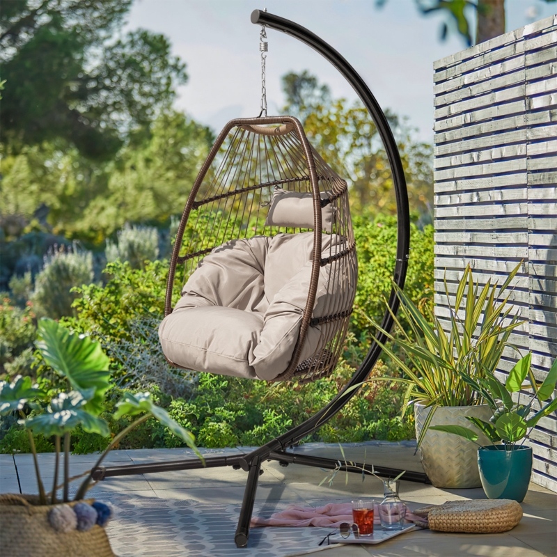 1 Person Swing Chair with Stand