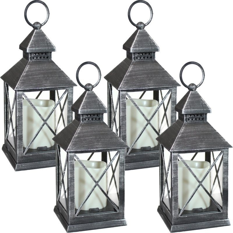 10.75'' H Tabletop Lantern with Candle Included
