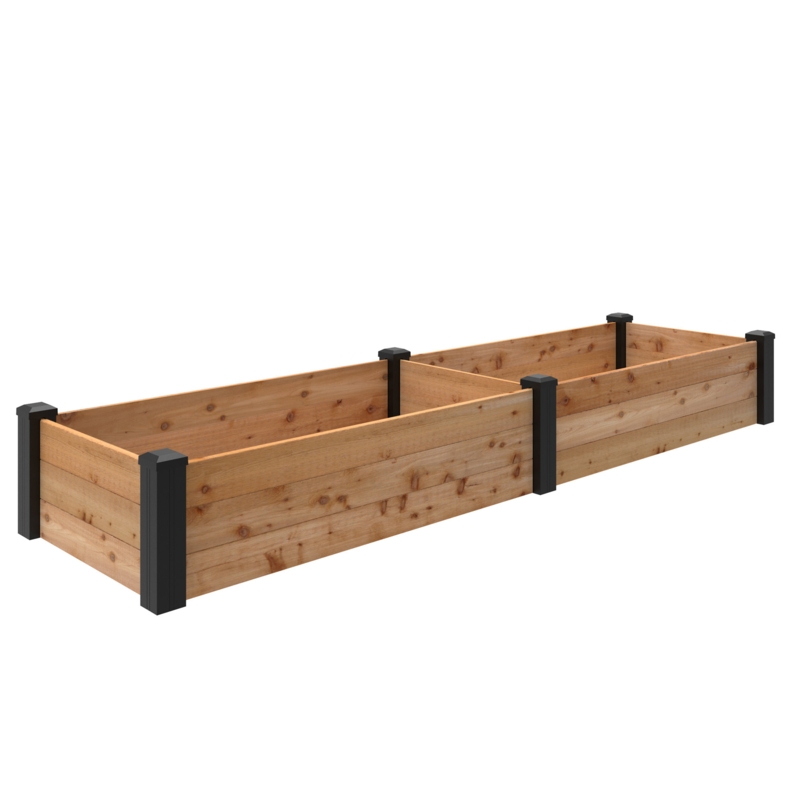 2 ft. x 8 ft. Cedar Raised Garden Bed
