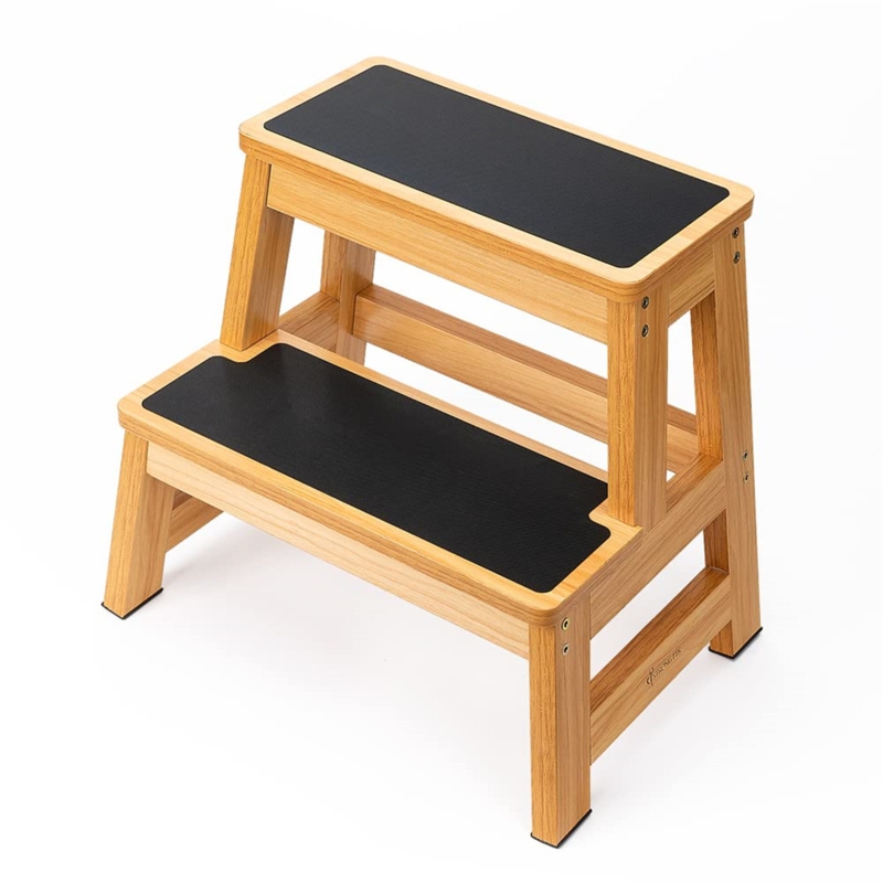 2 - Step Wood Step Stool
