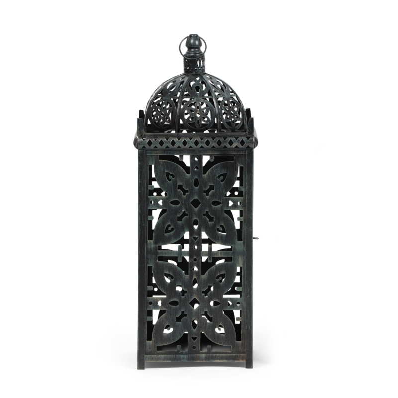 23.25'' H Iron Floor Lantern