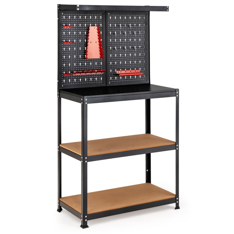 31.5'' W Metal Top Workbench