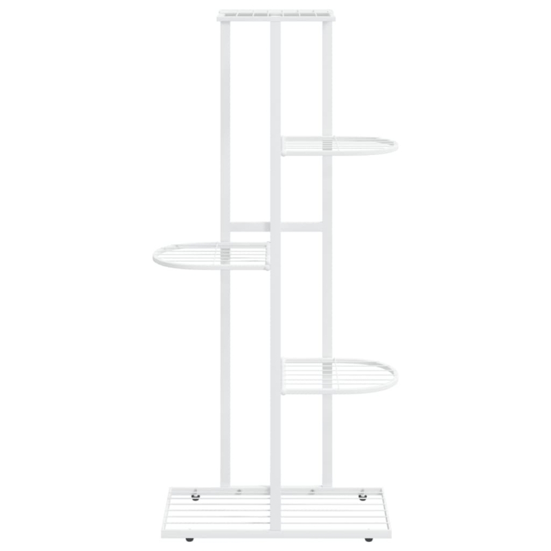 4-Floor Flower Stand Metal Display Shelf Rack 29.9"/38.6"
