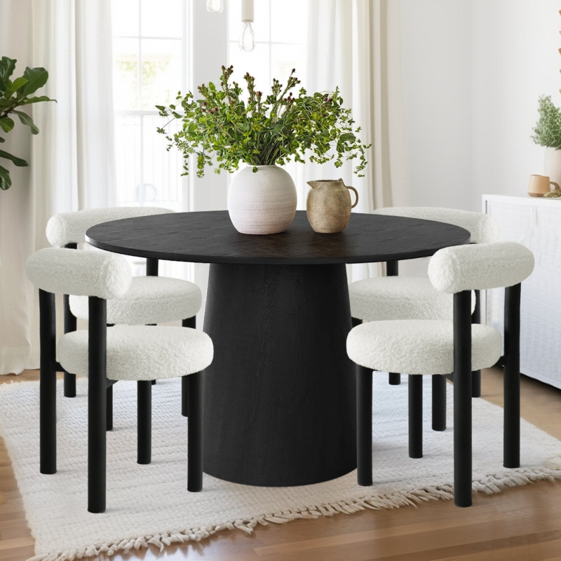 5 - Piece Pedestal Dining Set