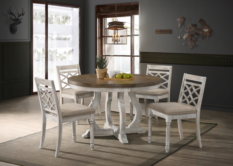 5 - Piece Pedestal Dining Set