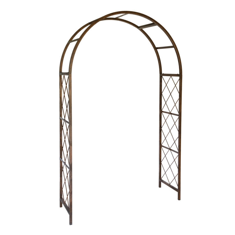 51'' W x 18'' D Steel Arbor