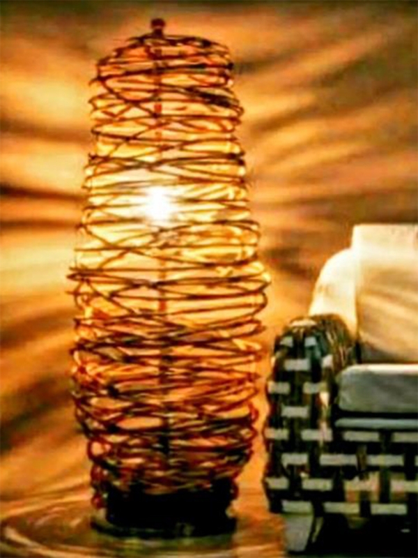 55" Columm Floor Lamp