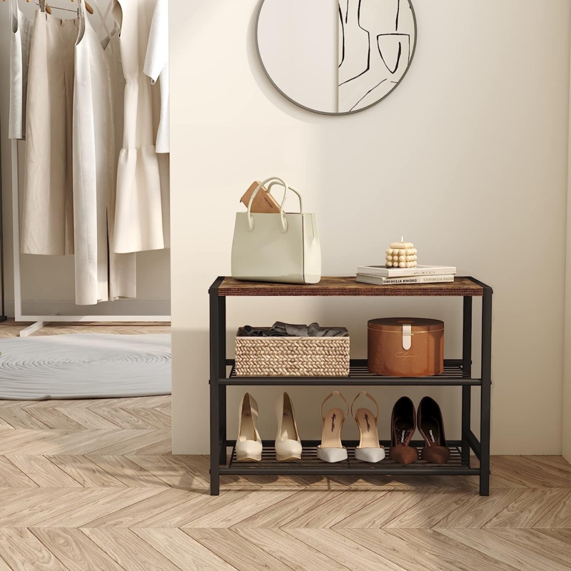 6 Pair Shoe Rack