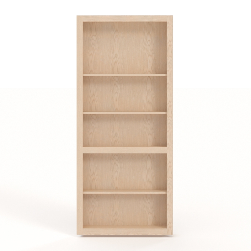 80'' Solid Wood Flush Unfinished Hidden Door