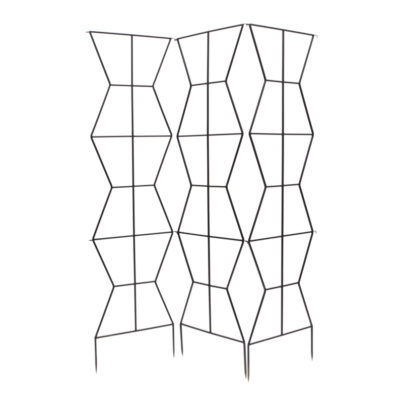 84'' H x 26.5'' W Metal Folding Trellis