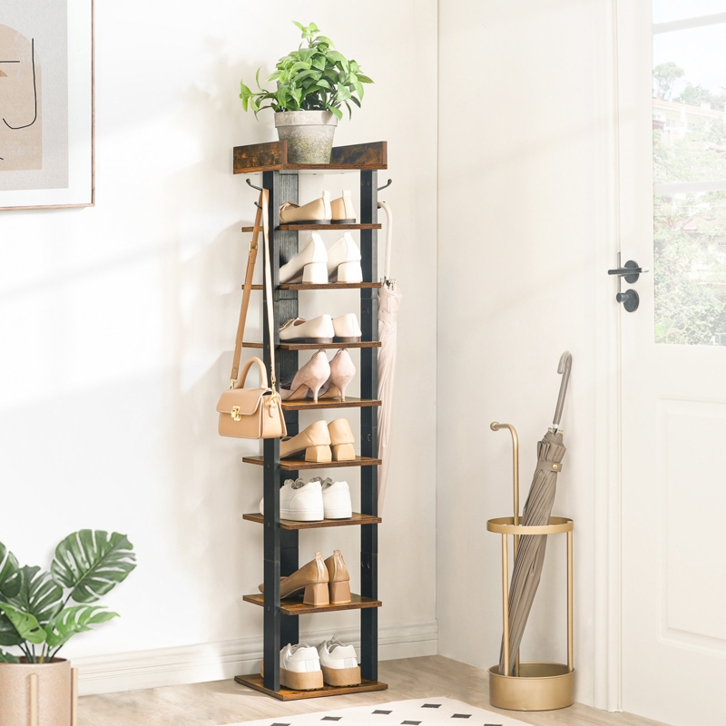 9 Pair Shoe Rack