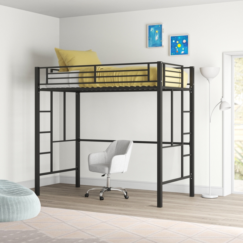 Aatif Kids Twin Loft Bed