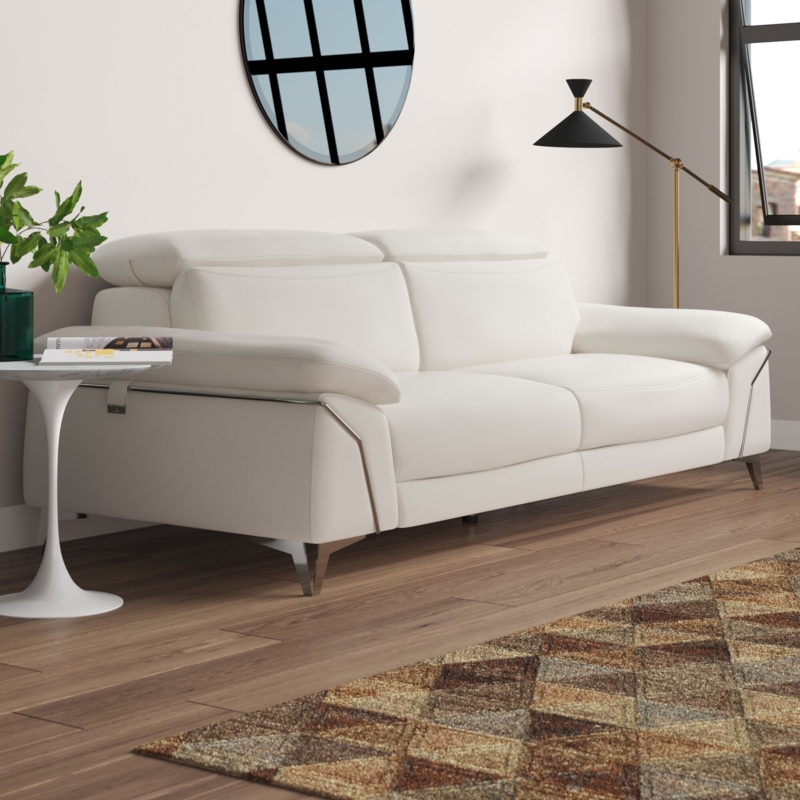 Aigar 88'' Leather Sofa