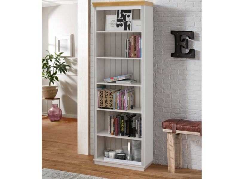 Ainsley 87" H 6 Shelf Bookcase