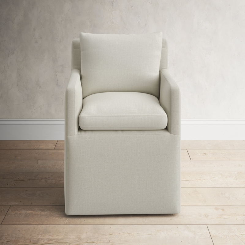 Alayaa Performance Linen Upholstered Armchair