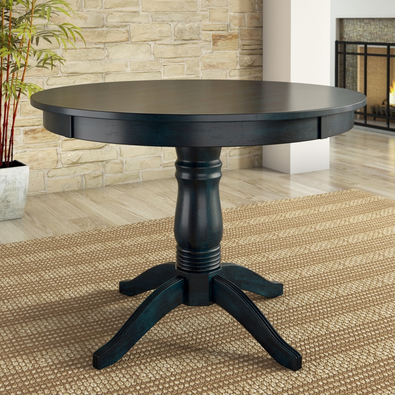 Alexa-Mae Round Solid Wood Dining Table