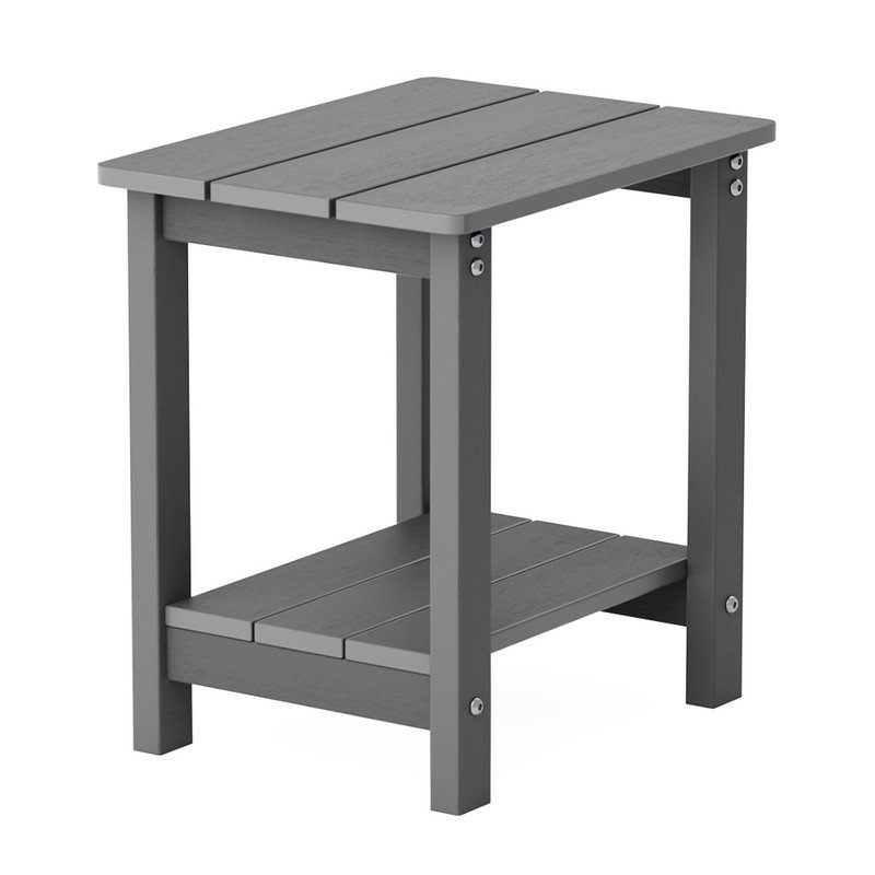 Aliah Outdoor Side Table Adirondack Tables Weather Resistant Patio Table Plastic End Tables