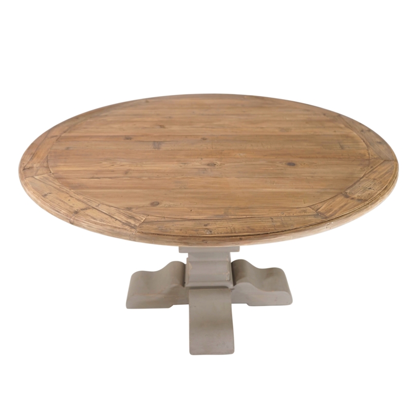 Amania Round Solid Wood Dining Table