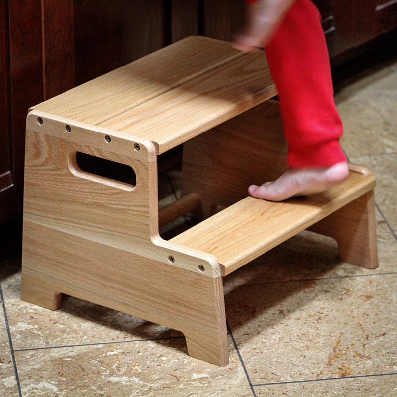 Anjum 2 - Step Wood Step Stool