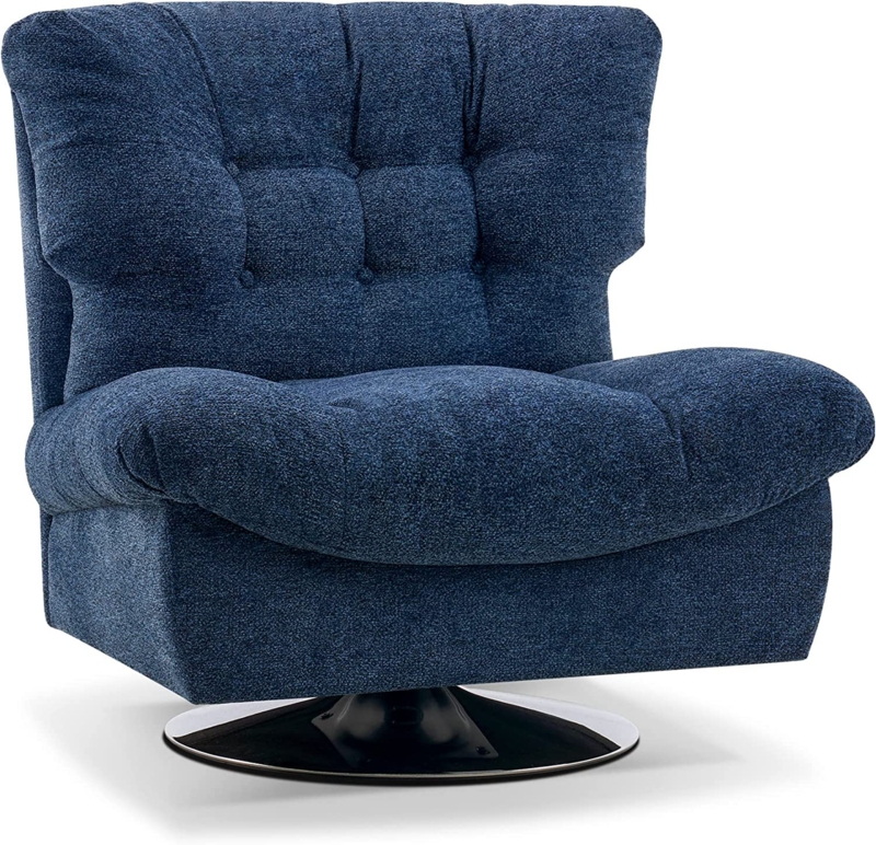Antionett Upholstered Swivel Slipper Chair
