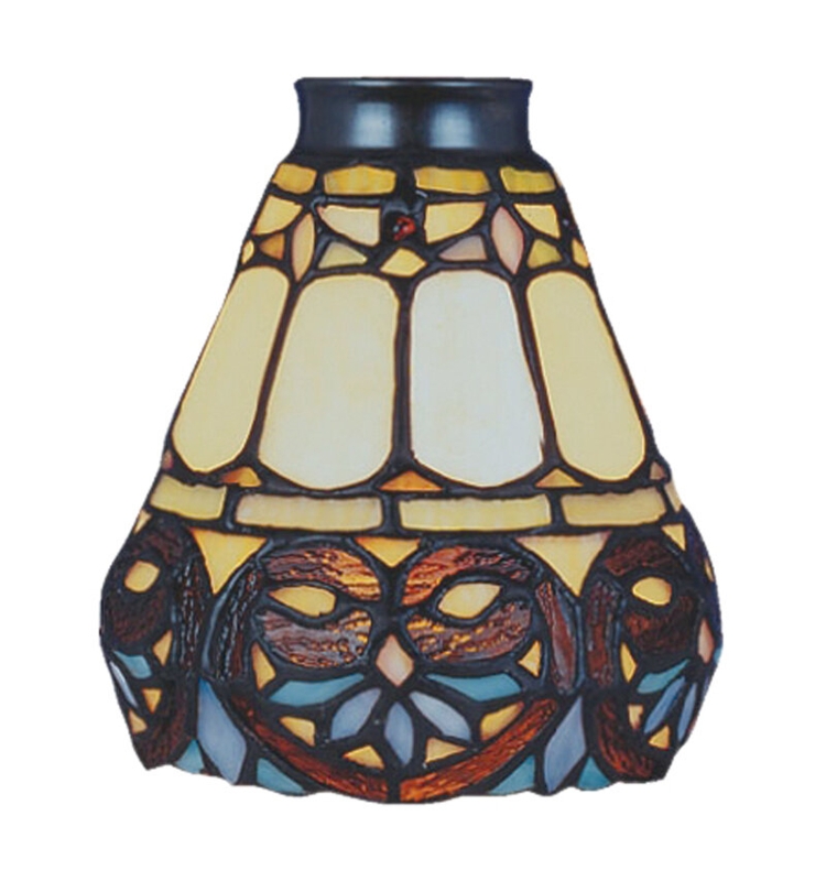 Antoinette 6.00'' H Glass Bowl Ceiling Fan Fitter Shade