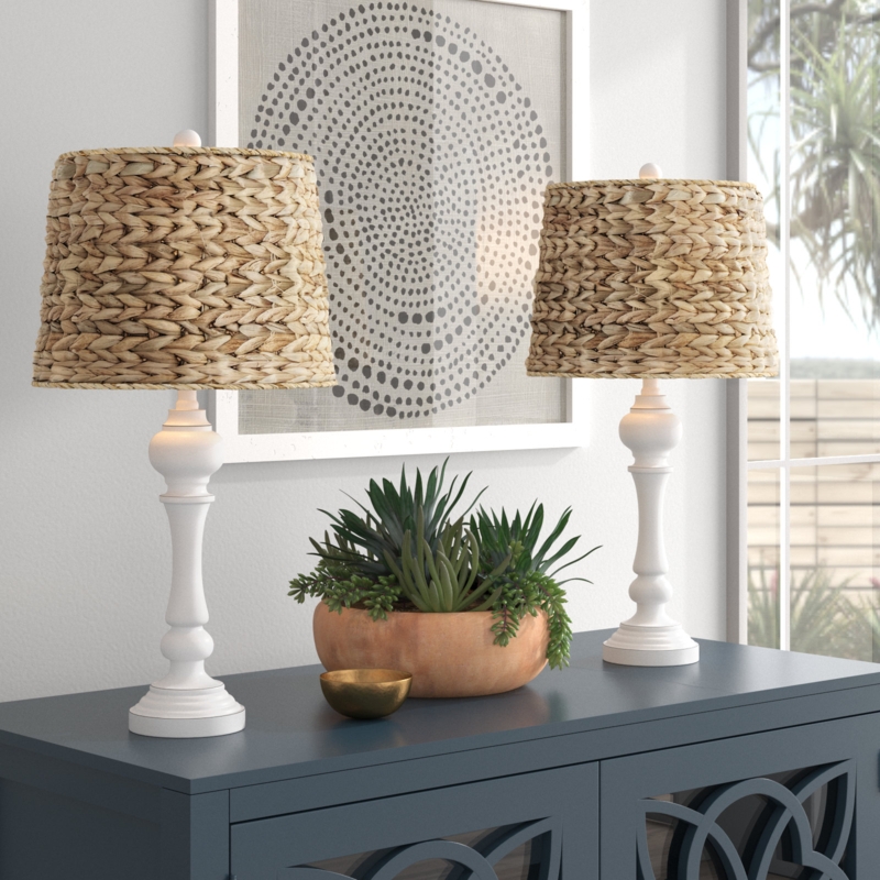 Arcola Resin Table Lamp