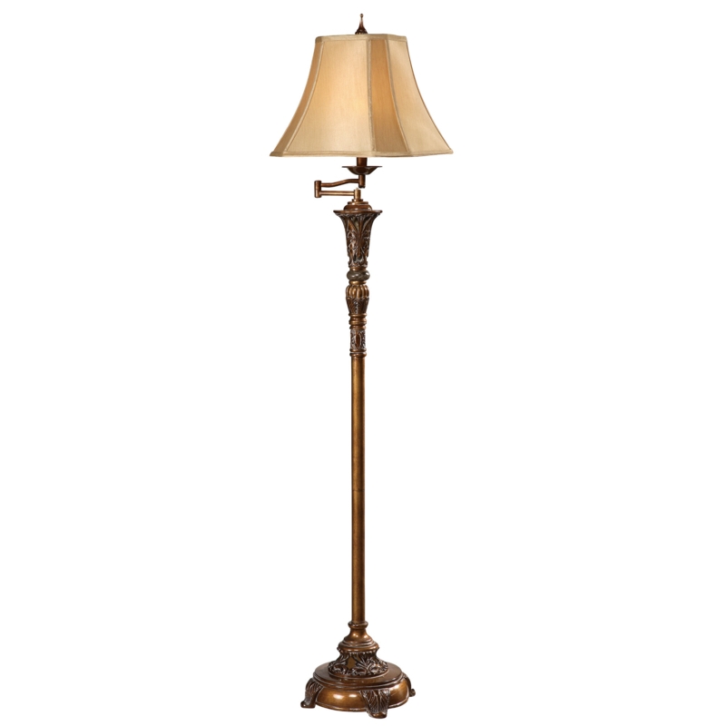Arizbeth 61" Swing Arm Floor Lamp