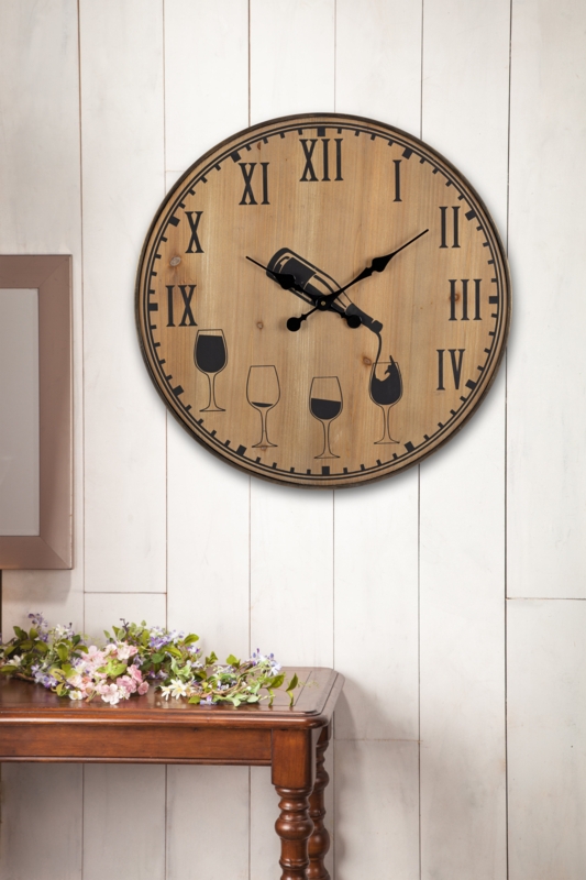 Arkaitz Manufactured Wood Wall Clock