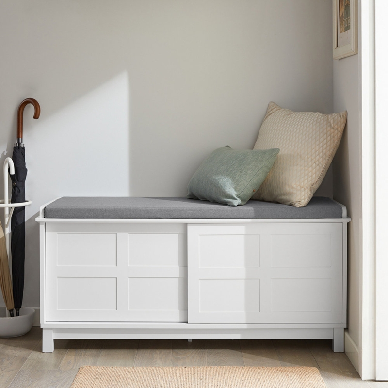 Asheli Upholstered Storage Bench