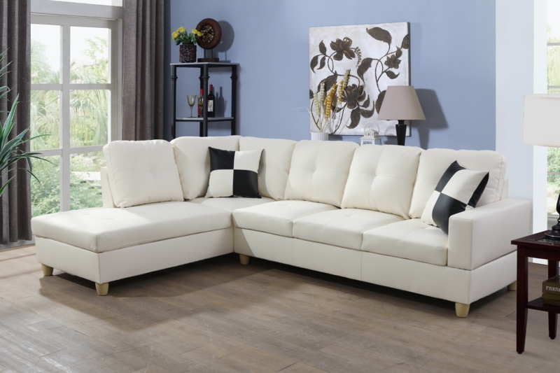 Askas 2 - Piece Faux Leather Sectional