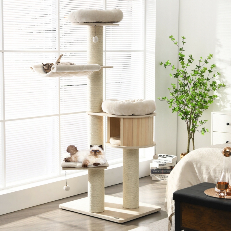 Aylisha 68.5'' H Cat Tree