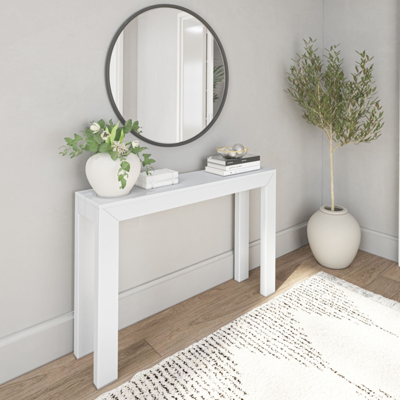 Bahez 46.25'' Solid Wood Console Table