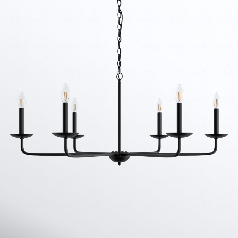 Baltray 6 - Light Dimmable Classic / Traditional Chandelier