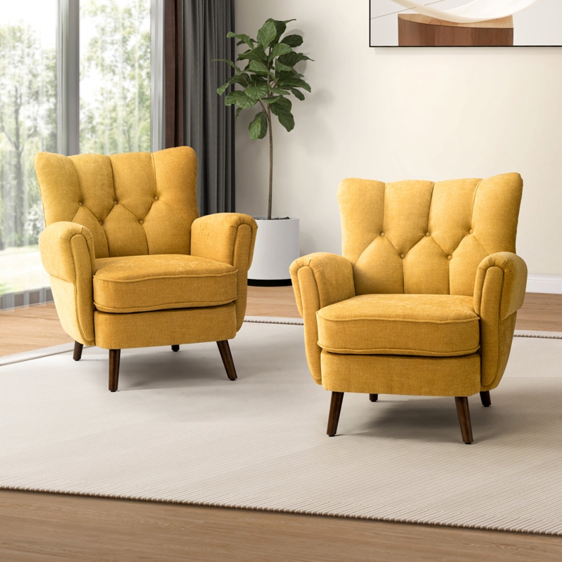 Battifora Upholstered Club Chair
