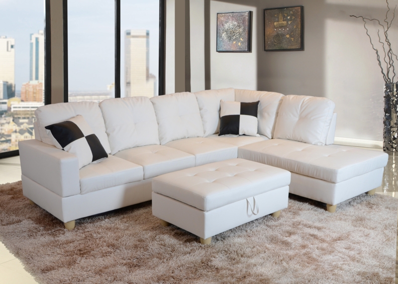 Beesley 3 - Piece Faux Leather Sectional