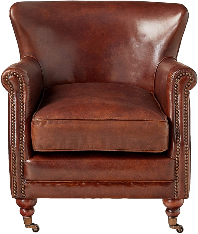 Bellfleur Leather Club Chair